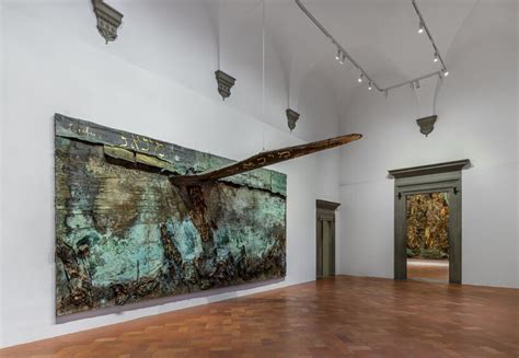 In Palazzo Strozzi Anselm Kiefer Exhibits Gods Fallen Angels Using