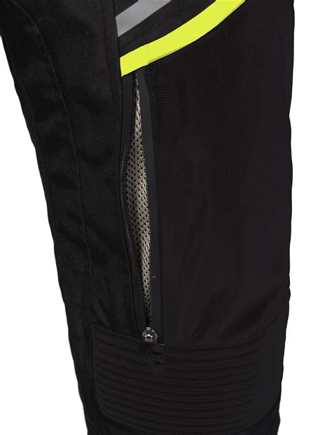 ADVENTURE EVO PANTS YELLOW textilní pánské moto kalhoty Kalhoty E