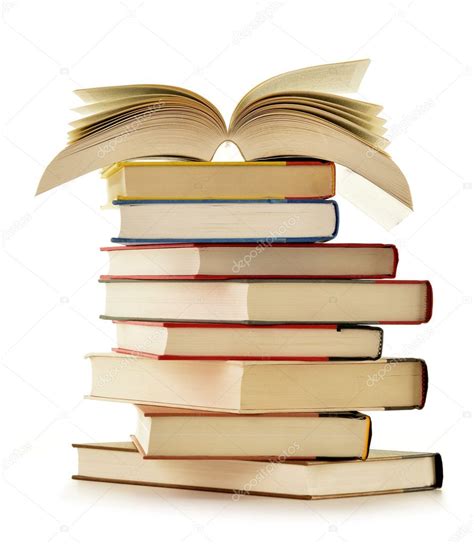 Картинки стопки книг. Стопка книг, изолированные на белом фоне ...