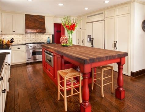 20+ Rustic Butcher Block Island