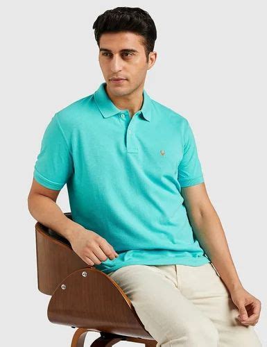 Plain Cotton Allen Solly Men Polo Half Sleeves Casual Wear At Rs 4500