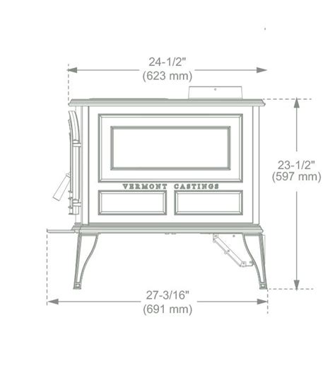 Vermont Castings Aspen C3 Wood Burning Stove Hearth And Home