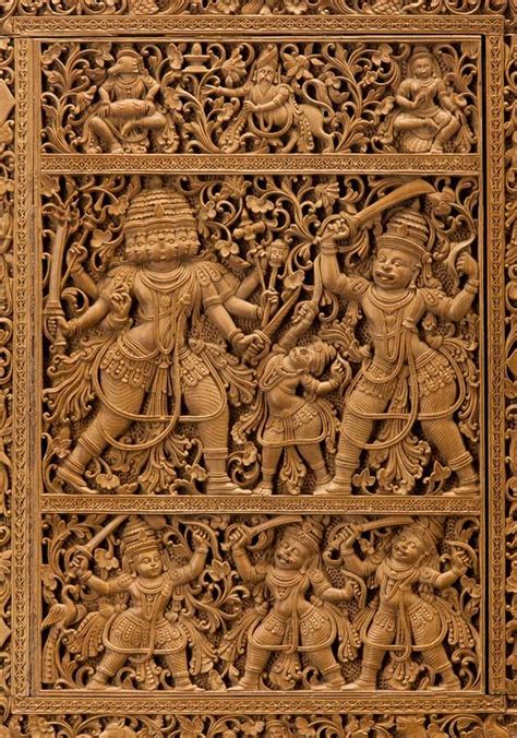 Wood carving art, Indian sculpture, Asian art