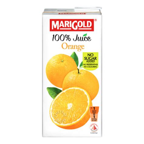 Marigold 100 Orange Juice 1l Shopifull