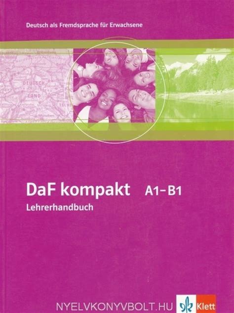 خرید کتاب زبان داف کامپیک آلمانی DaF Kompakt A1 B1 Lehrerhandbuch