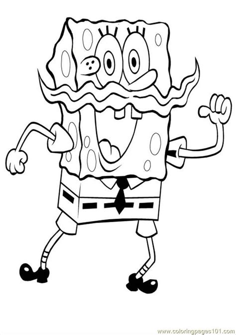 Coloring Pages Spongebob 005 Cartoons Spongebob Free Coloring Home