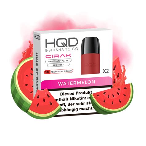 HQD Cirak - Watermelon Pod - 2er Pack - HQD Zubehör