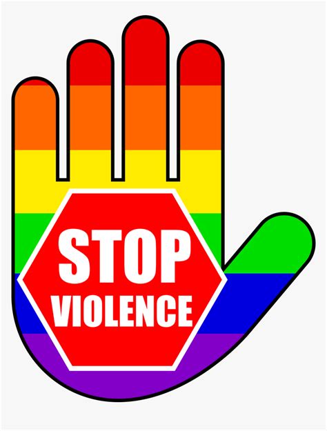 Stop Violence Symbol, HD Png Download - kindpng