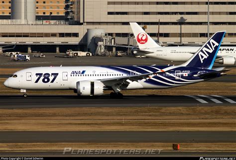 Ja A All Nippon Airways Boeing Dreamliner Photo By Daniel