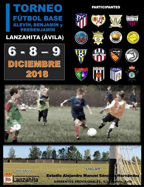 6 8 y 9 Diciembre Torneo de Fútbol Base en Lanzahíta