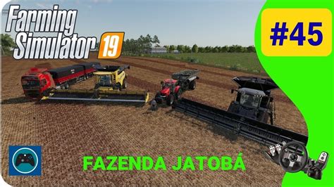 FARMING SIMULATOR 19 LIVE COLHEITA DO VIZINHO NÃO RENDEU 45