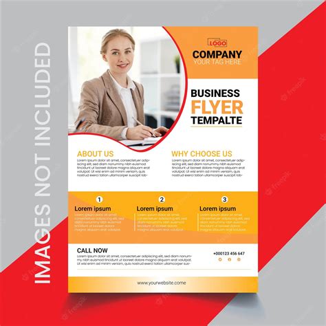 Premium Vector Business Flyer Template