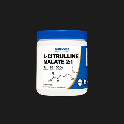 NUTRICOST L CITRULLINE MALATE 2 1 Bigger Stronger Faster Au