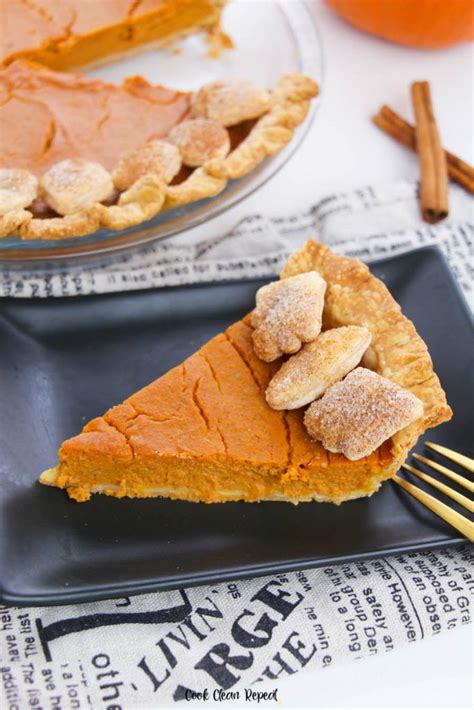 The Best Baked Pumpkin Pie - Best Crafts and Recipes