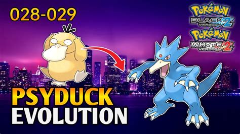 How To Evolve Psyduck In Pokemon Black 2 And White 2 Unova Pokedex