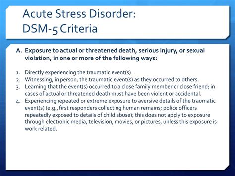 Ppt Trauma And The Dsm 5® Powerpoint Presentation Free Download Id 1621294