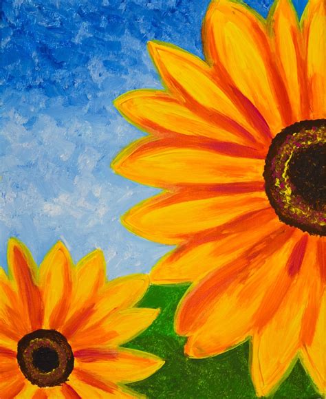 SUNFLOWER PAINT SIP KIT Host Your Own Sip And Paint Paint Party