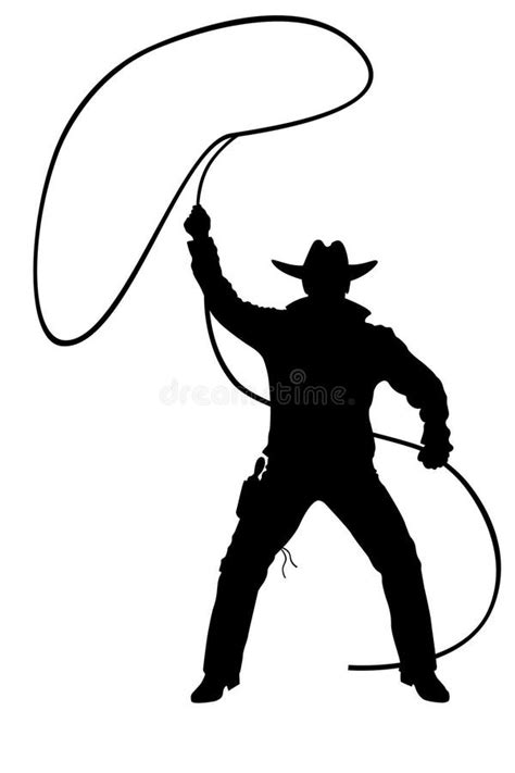 Cowboy Lasso Svg