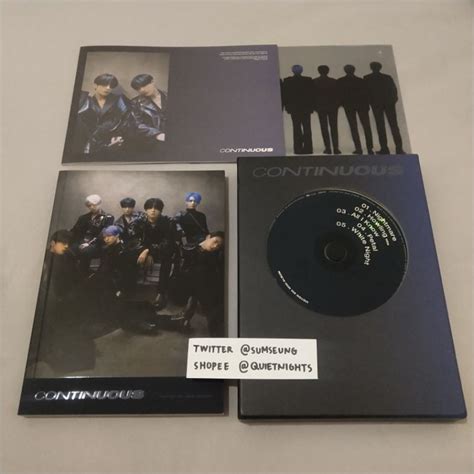 Jual Victon Continuous Dark Blue Version Album Only Shopee Indonesia