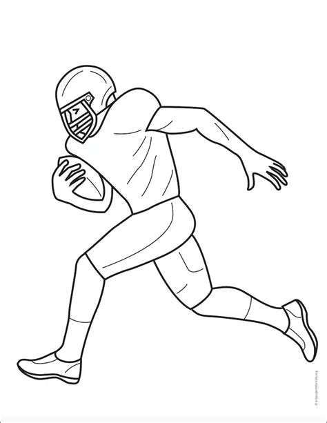 How To Draw Football Player