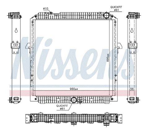 Mercedes Actros Car Radiator Replacement Radiators From Adrad