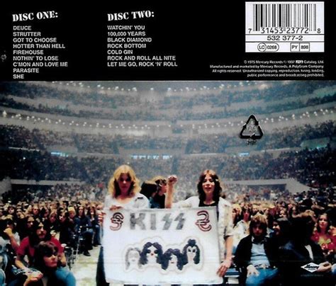 Cd Doble Kiss Kiss Alive Remastered 1975 Europeo Cuotas Sin Interés