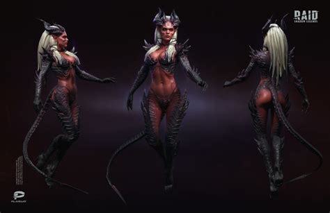 Artstation Raid Shadow Legends Plarium Ukraine Raid Shadow Legends Fantasy Female