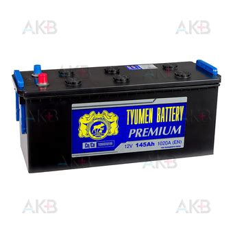 Аккумуляторы Tyumen Battery Premium: купить автомобильный АКБ Tyumen ...