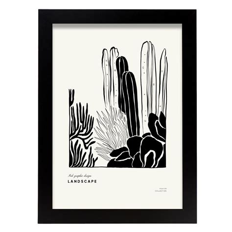 Nacnic Poster Pop Art Astratto Cactus Gigante Illustrazioni Artistiche