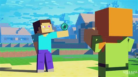 ¡steve El Pollo La Vida De Minecraft De Alex Y Steve Youtube