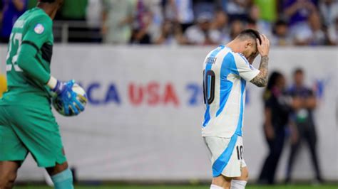 Drama Adu Penalti Timnas Argentina Vs Ekuador Lionel Messi Gagal