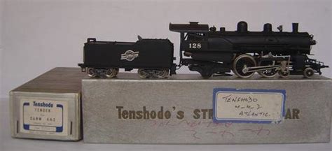 Railway - TENSHODO japan FULL BRASS HO Scale -Steam Locomotive 4 - 4 ...