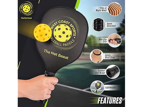 Net Beast Pickleball Paddles - Set of 4