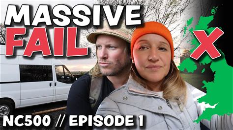 VAN LIFE SCOTLAND 10 Hour Road Trip Fail Ft Vegan Cheesecake Vegan