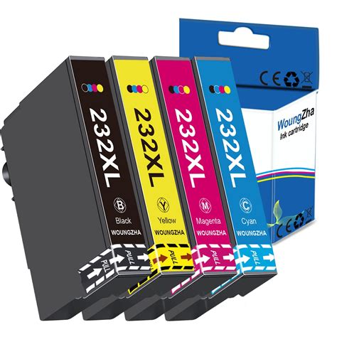 232xl Ink Cartridges Combo Pack Remanufactured Replacement For Epson 232 Ink Cartridge 232xl For