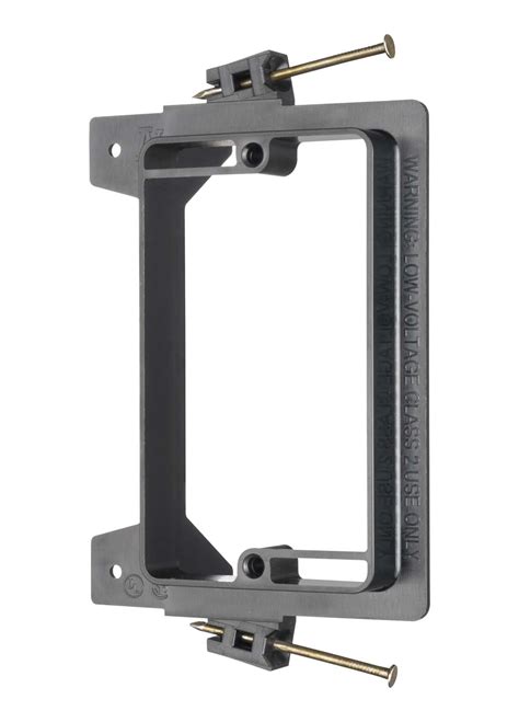 Arlington LVN1 Nail On Single Gang Low Voltage Wall Plate Bracket