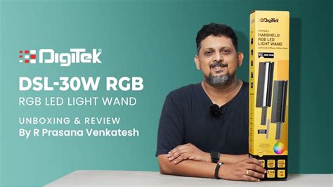 Review By R Prasana Venkatesh DIGITEK Portable Handheld RGB LED