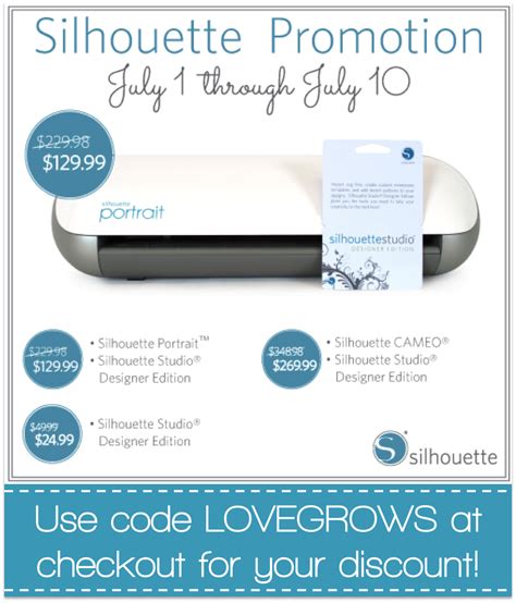 Silhouette Studio Designer Edition Promotion Love Grows Wild