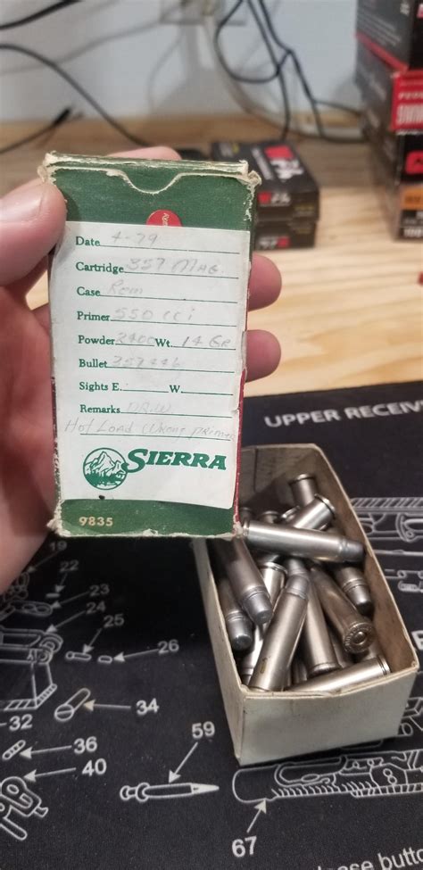 Shot Some Of Grandpas Loads From 79 Yes They Were Hot R Reloading