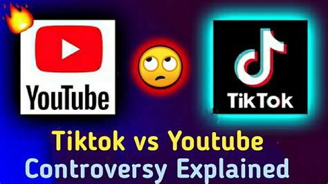 Tiktok Vs Youtube Controversy Explained Youtube Vs Tiktok Controversy