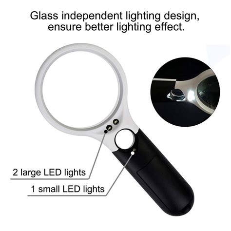 X Handheld Magnifier Reading Magnifying Glass Lens Jewelry Loupe