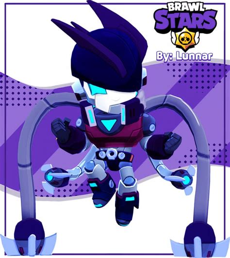 Modest but important changes for the skin "Mecha Edgar"! : r/Brawlstars