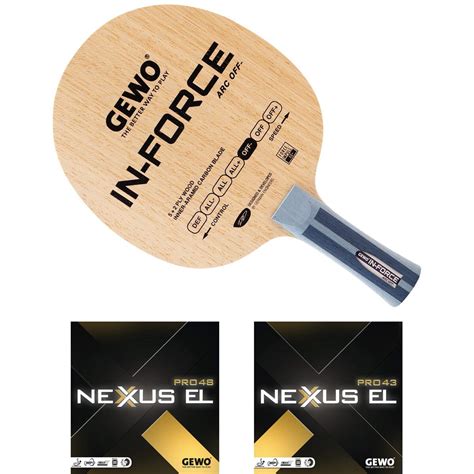 GEWO In Force Arc OFF- w/Nexxus EL Pro 48 and EL Pro 43 - Megaspin
