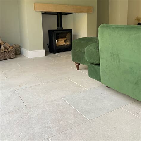 Menton Limestone Tiles Tumbled Stonesuperstore