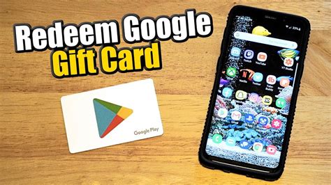 How To REDEEM Google Play Gift Card On Android Phone Or Tablet Easy