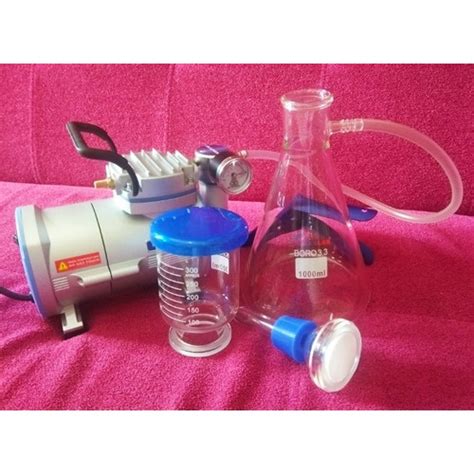 Jual Set In Glass Vacuum Filtration Plus Vacuum Pump Rocker