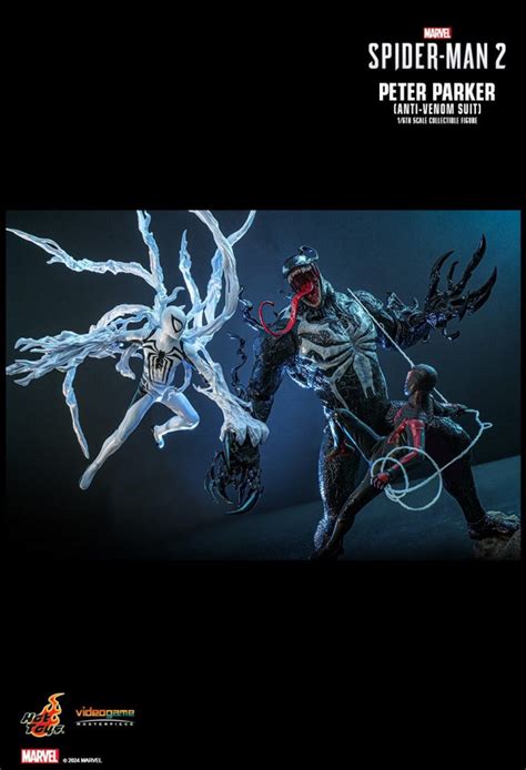 Peter Paker Anti Venom Suit Aus Marvels Spider Man 2 Von Hot Toys VGM69