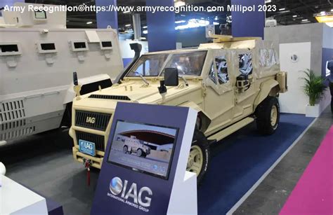 Milipol 2023 IAG Unveils Innovative 4X4 Wheeled Light Reconnaissance