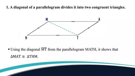 Properties Of Parallelogram Ppt