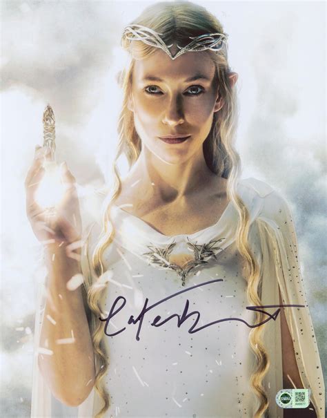 Cate Blanchett Signed 11x14 Photo Swau Authenticated Swau